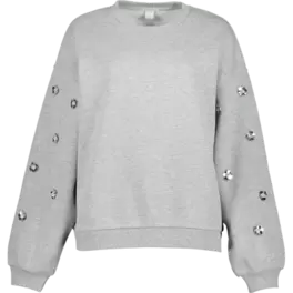 Sweatshirt with application
