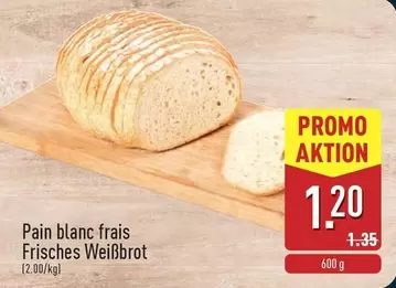 Pain blanc frais / Frisches Weißbrot