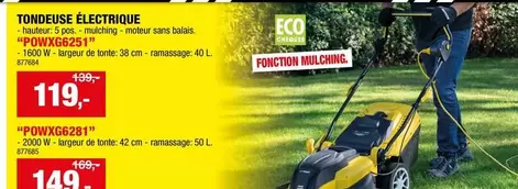 De - TONDEUSE ÉLECTRIQUE "POWXG6251"