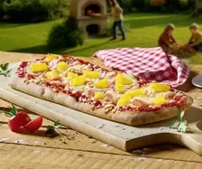 Pizza alla Romana Hawaï