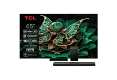 TCL 65C7K Ultra HD 4K Mini-led TV 65" (2025) + Soundbar Q65H TV Bundle