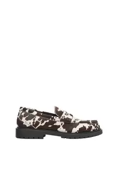 Mocassins en cuir de vache