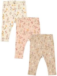 Legging côtelé fleurs bébé taille 74 – 98