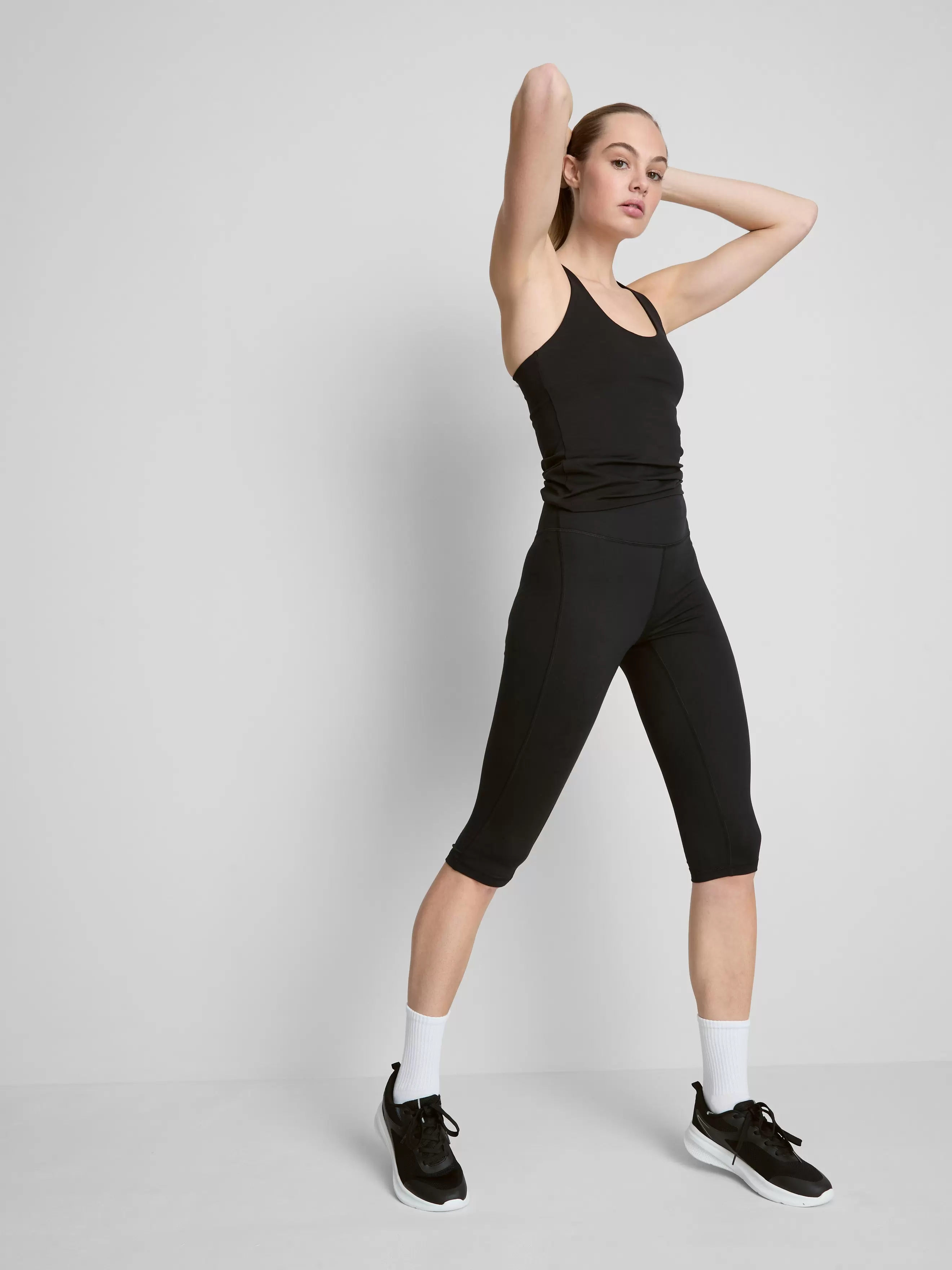 Legging corsaire de sport à taille haute