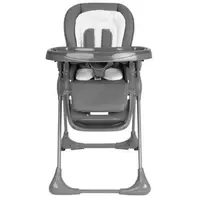 Chaise haute réglable Jude 0+ gris