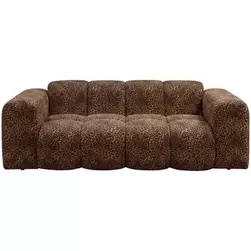 Zetel Beau 2-zits - panter - bruin