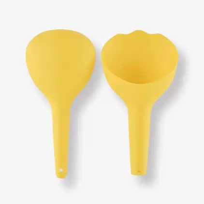 Set voor kleine onderzoekers schep + hark geel