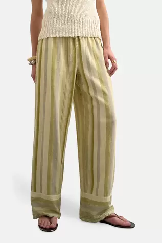 TOPSHOP Broek - groen