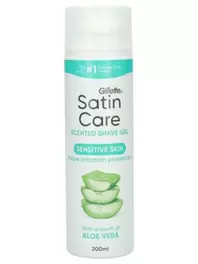Gillette gel de rasage satin care 200 ml