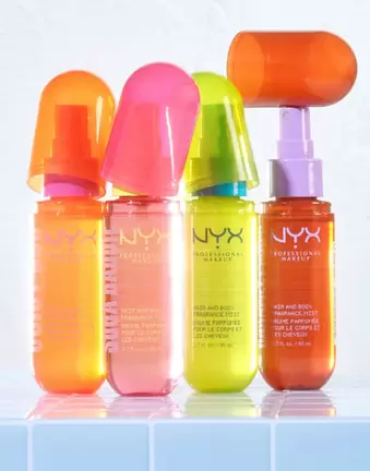NYX Professional Makeup Hair & Body Fragrance Mist 80ml - Coconut Cutie