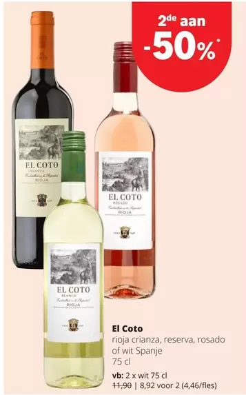 Rioja crianza, reserva, rosado of wit spanje