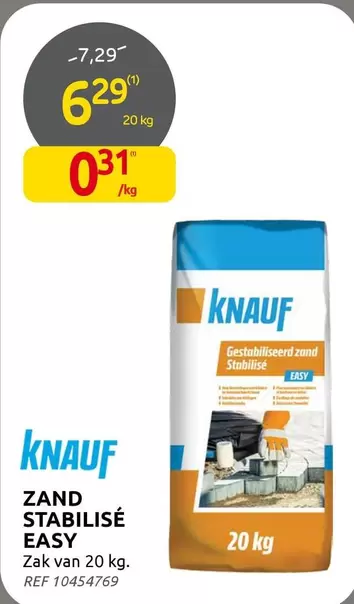 ZAND STABILISÉ EASY