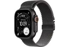 APPLE Watch Ultra 3 GPS + Cellular - 49mm Black Titanium Case - Black Titanium Milanese Loop - Large