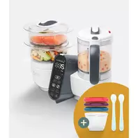 Robot pack Nutribaby + 3 babybols + 2 cuillères offerts White