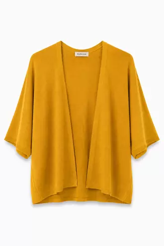 Effen viscose gilet