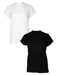T-shirt avec structure femme