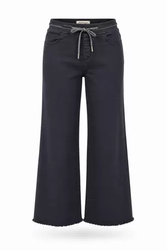 Jegging wijd Lolly 7/8 in denim