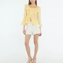 Blouse with Volants