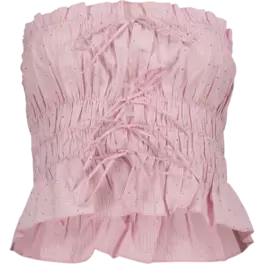 Blouse with stripes