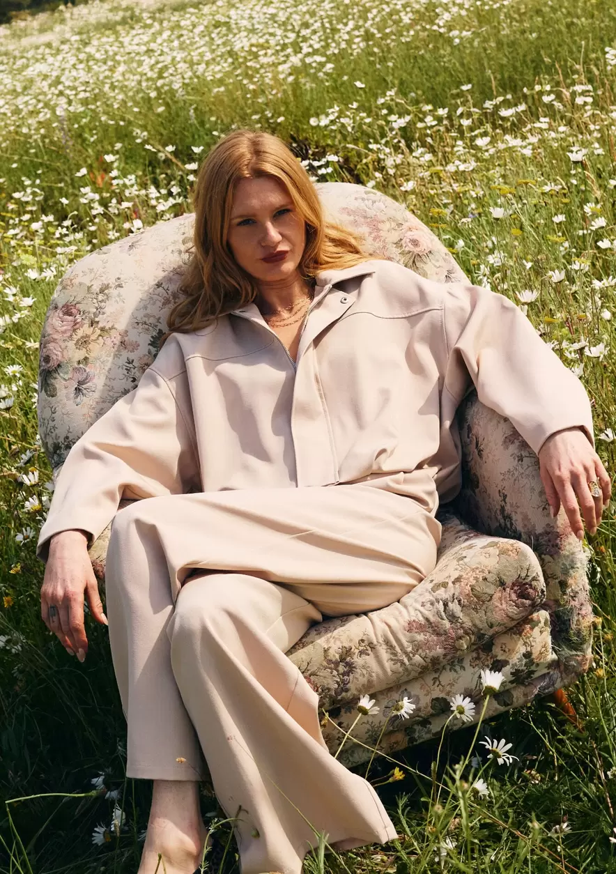 Blouson fluide zippé