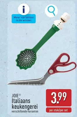 De - Italiaans keukengerei