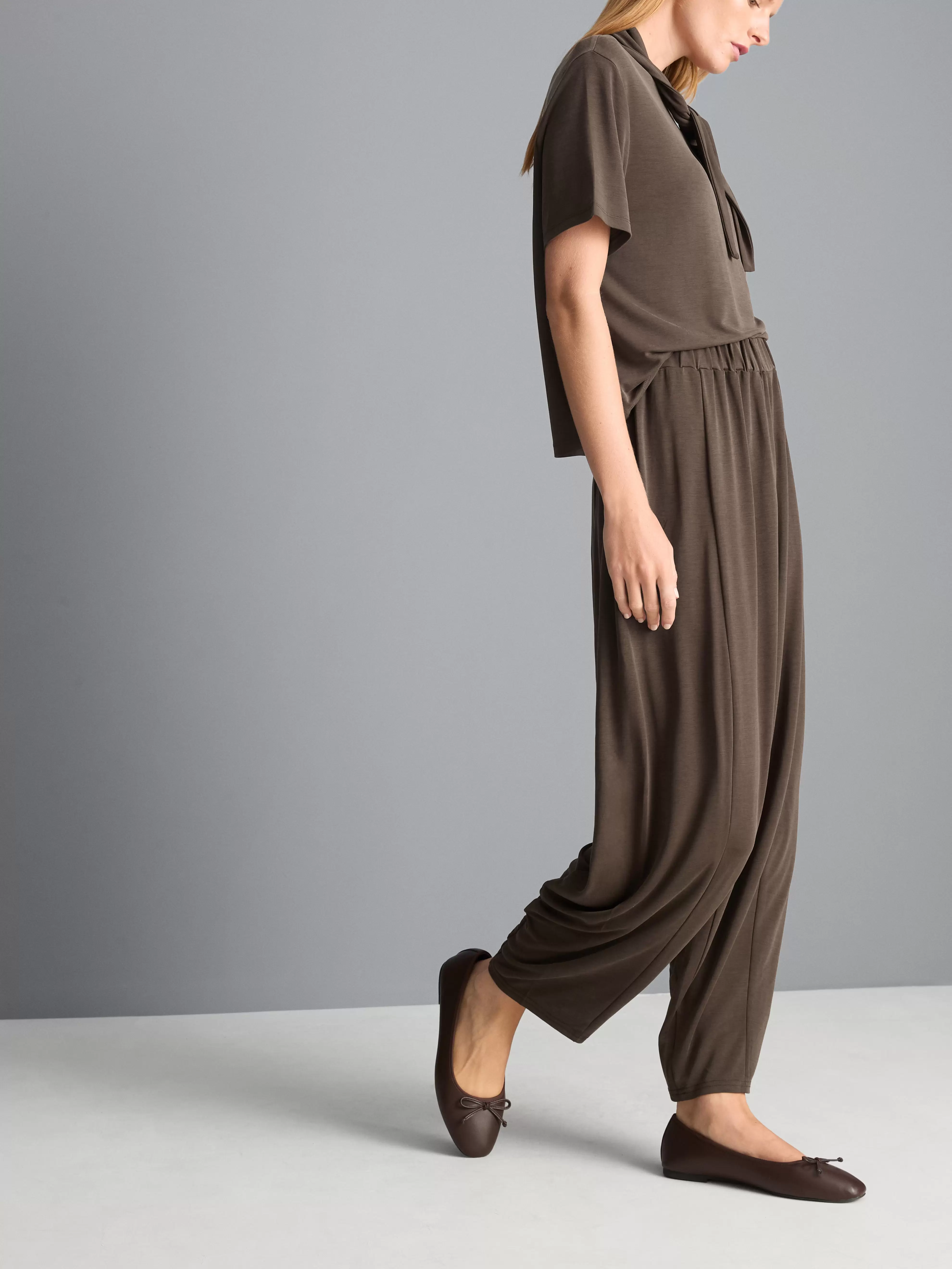Pantalon cocon en jersey