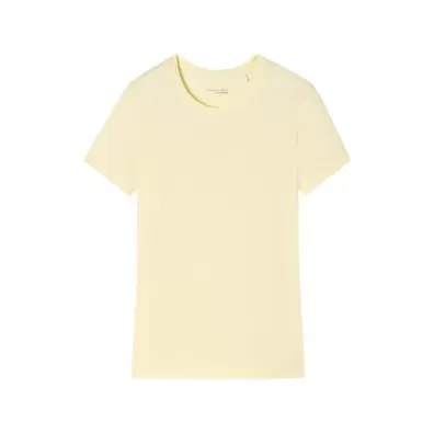 Schiesser Mix+Relax Dames T-Shirt Lichtgeel