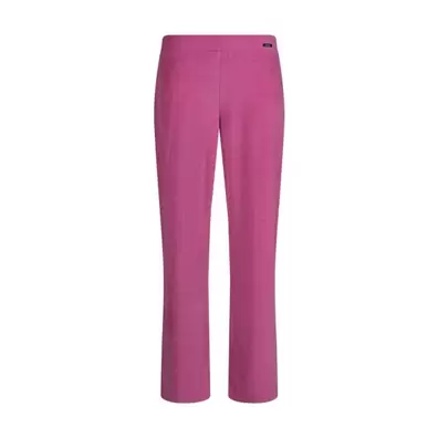 Skiny dames fluwelen pyjamabroek lang fading berry