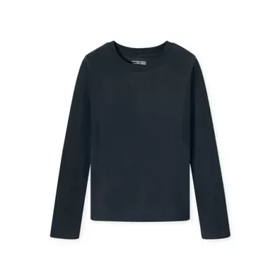 Schiesser Sweatshirt Nachtblauw Mix+ Relax Collection