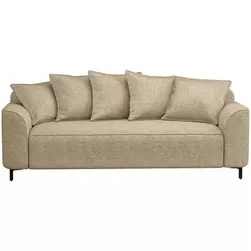 Canapé Elsa 3 places - tissu Anthology - taupe