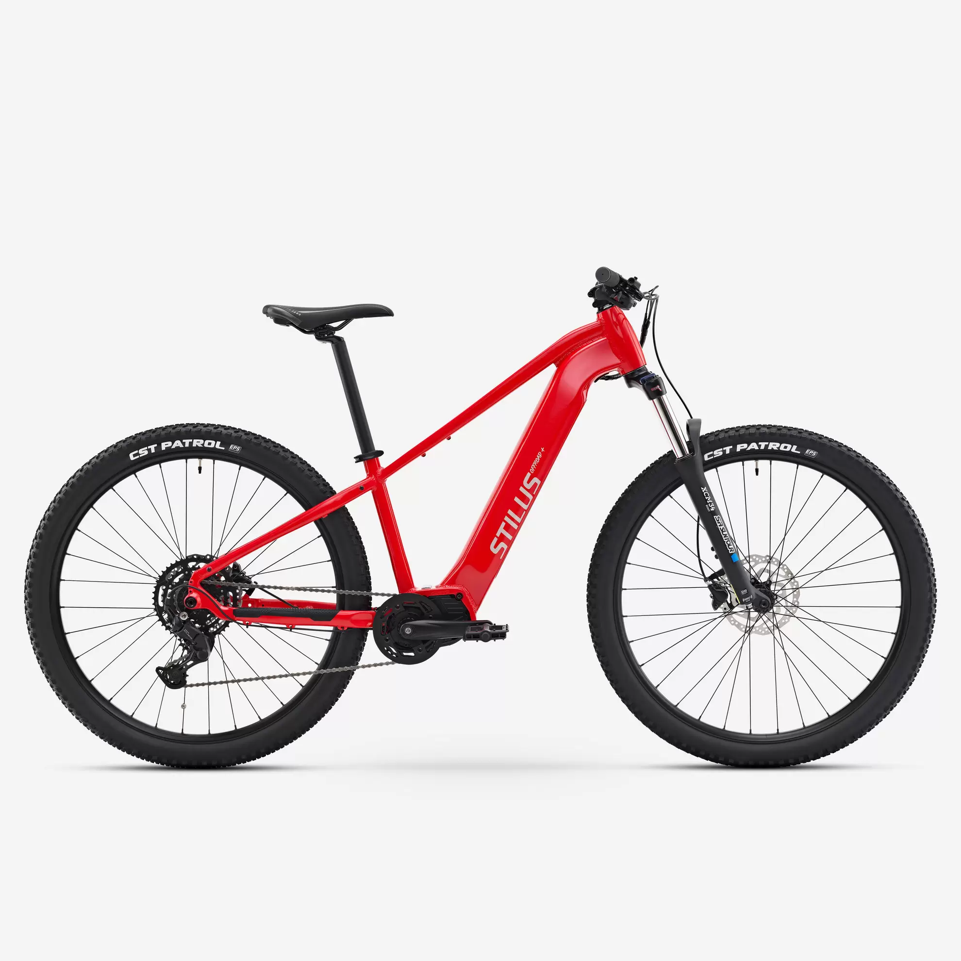 Elektrische tour mountainbike hardtail 29" 720 Wh Stilus Offroad+ rood