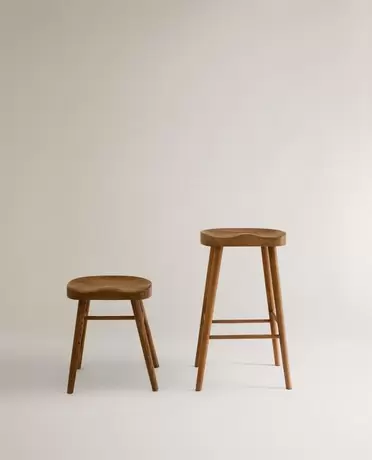ASH WOOD STOOL