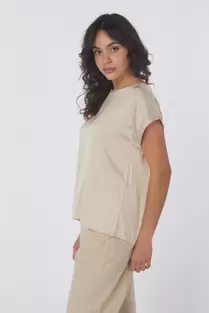 Vila T-Shirt Elette Satin