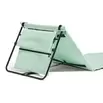 Matelas dossier de plage pliant Funky 153x51xH41cm vert