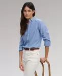 Chemise Oxford Slim Manches Longues