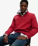 Sweat Piqué Demi-Zip Essential