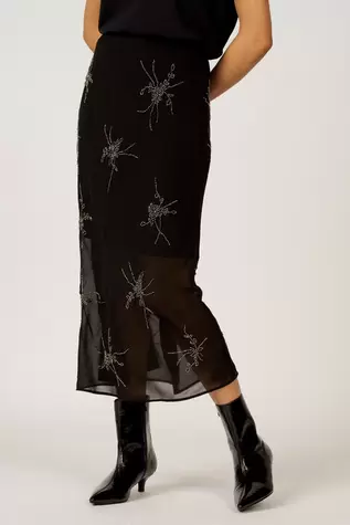 Astrid Black Label Rok - zwart