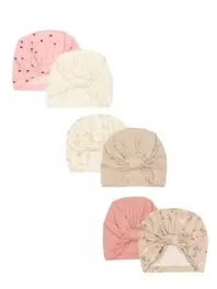 Bonnets nœud bébé 2 pièces taille 0 – 12 mois