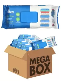Cleanizi lingettes de ménage Javel mégabox 1200 lingettes