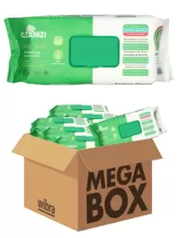 Cleanizi lingettes de ménage Savon Blanc mégabox 1200 lingettes