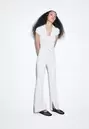 Mesh ballerina’s met bandje