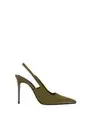 Slingback hakpumps