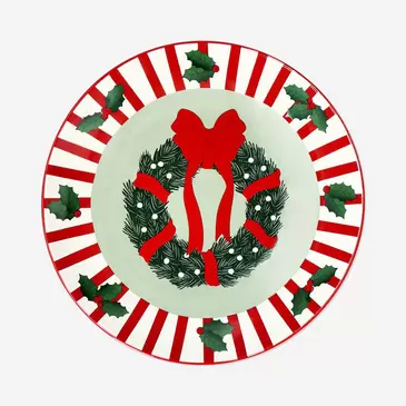 Plato con Navidad impresión - 20 cm