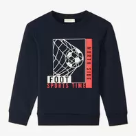Sweat en molleton print fantaisie garçon