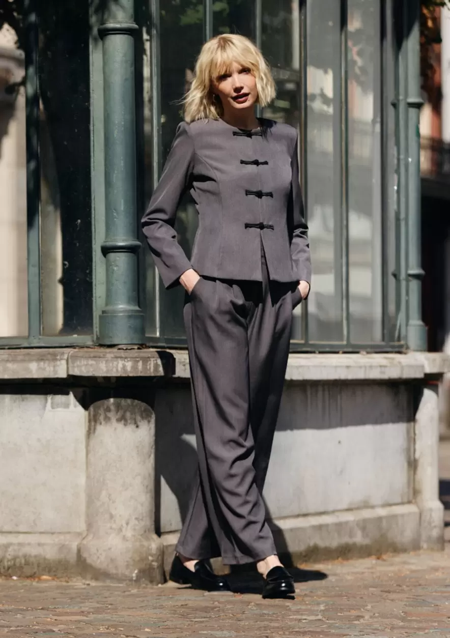 Pantalon ample tailleur