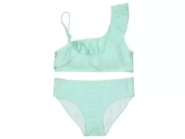 Bikini rayures seersucker fille taille 140/146 – 164/170