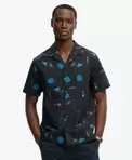 Chemise imprimée à manches courtes Cabana