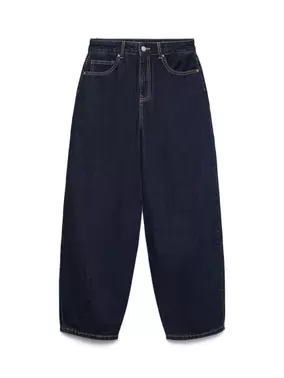VMBILLIE Taille haute Coupe barrel Jeans