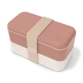 Original Bento LunchBox Rose Moka Recycled Made in France 1 L