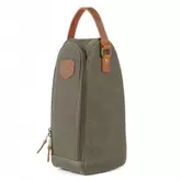 Wanderer Sac Isotherme pour 2 Bouteilles Vin ou Champagne Toile Enduite Kaki
